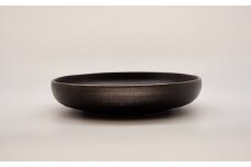 輪島漆器〈輪島キリモト〉千すじ小福皿・中（ねず） [高島屋選定品]