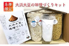 [№5984-0109] 【冬季限定】大浜大豆の味噌づくりキット