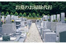 [№5984-0232]お墓のお掃除代行（お申込み前に事業者にお問合せ下さい）
