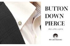 ボタンダウンピアス Line 十字  黒蝶貝 漆 蒔絵 加賀蒔絵 ドレスピアス ピンブローチ タイタック アクセサリー  伝統工芸 工芸品 国産 日本製 うるしアート 復興 震災 コロナ 能登半島地震復興支援 北陸新幹線 F6P-0342 クラウドファンディング 実施中 GCF