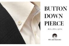 ボタンダウンピアス Punto A  点 白蝶貝 漆 蒔絵 ドレスピアス ピンブローチ タイタック アクセサリー ギフト 伝統工芸 工芸品 国産 日本製 うるしアート 復興 震災 コロナ 能登半島地震復興支援 北陸新幹線 F6P-0368 クラウドファンディング 実施中 GCF