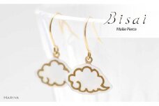 【ギフトにもおすすめ】ピアス Japan (瑞雲) F6P-0799 クラウドファンディング 実施中 GCF