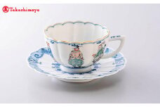 加賀九谷焼〈山本長左〉カップソーサー　異邦人【高島屋選定品】[60C0644] F6P-1425 クラウドファンディング 実施中 GCF