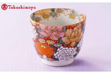 加賀九谷焼〈鈴木朋子〉花詰（はなづめ）盃【高島屋選定品】［60C0762］ F6P-1576 クラウドファンディング 実施中 GCF