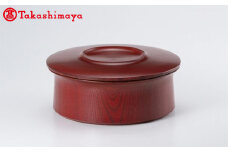 〈畑漆器店〉ごはんびつ 朱拭漆（飯ベラ付）【高島屋選定品】 おひつ しゃもじ F6P-1649 クラウドファンディング 実施中 GCF