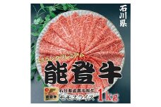 能登牛モモ 500g×2p（1kg） 牛肉 最高級 もも肉 しゃぶしゃぶ 黒毛和牛 能登牛 F6P-2405 クラウドファンディング 実施中 GCF