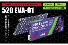 D.I.D×エヴァンゲリオンコラボ バイクチェーン【520サイズ　120リンク　カシメ(ZJ)ジョイント付属】 F6P-2408 クラウドファンディング 実施中 GCF