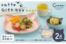catte Gift box 30bowl 雑貨 日用品 食器 グラス 皿 ランチプレート F6P-2551