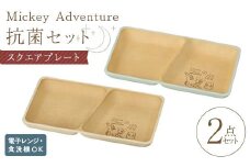 mA 抗菌セット30 スクエアプレート プレート ワンプレートランチ 仕切りプレート 樹脂製 テーブルウェア 日本製 F6P-2555