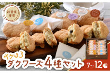  ダクワーズ 10個 4種 食べ比べ セット さくほろ 新食感 能登塩 アールグレイ キャラメル ラムレーズン お土産 手土産 焼き菓子 焼菓子 洋菓子 デザート スイーツ 詰め合わせ ダックワーズ 米粉 バター クリーム 石川県 羽咋 能登 災害復興 復興支援