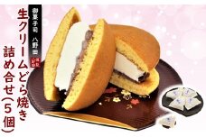  どら焼き 生クリーム 5個 ふわふわ たっぷり クリーム アイス 感覚 でも ギフト プレゼント ご褒美 お土産 土産 和菓子 お菓子 おかし おやつ デザート スイーツ 和スイーツ どらやき 粒あん つぶあん あんこ 生どら 生どら焼 お取り寄せ 石川県 羽咋 能登