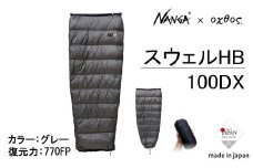 寝袋 軽量 撥水 加工 NANGA × oxtos スウェルHB 収納袋 付き コンパクト アウトドア アウトドア用品 アウトドアグッズ 登山 登山用品 キャンプ キャンプ用品 シュラフ 半身シュラフ 石川県 能登 羽咋 ナンガ オクトス UDD ウルトラドライダウン 寝具 防災