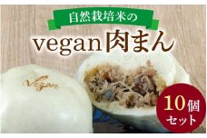 vegan肉まん 10個セット  / 冷凍 お取り寄せ 冷凍食品 小分け  植物性 ヴィーガン おかず 惣菜 時短 10個 送料無料