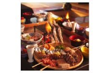 ＜休前日を除く平日限定＞囲炉裏を囲み炭火焼きでアツアツを頂く＜白山いろり炭火膳付き＞ペア宿泊券【1040249】