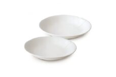 ＜NIKKO＞パスタプレートペアセット「ロータス」《ニッコー食器》(12740-FF10)【1296925】