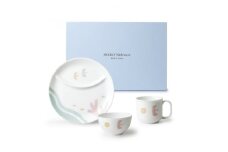 ＜NIKKO＞子供食器　はじめて3点セット「リントゥ」《ニッコー食器》(8090-KS03)【1381387】
