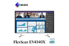 EIZOの42.5型4K液晶モニター FlexScan EV4340X ホワイト【1512978】