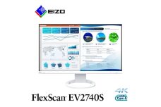 EIZO USB Type-C搭載27型4K液晶モニター FlexScan EV2740S ホワイト【1635564】