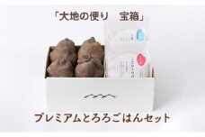 [№5784-0520]【大地の便り 宝箱】令和6年度産 プレミアムとろろごはんセット