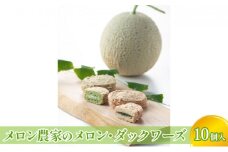 [№5784-0564]メロン農家のメロン・ダックワーズ10個入