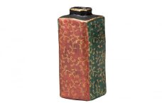 [№5784-1093]九谷焼　3.5号一輪生　金唐草