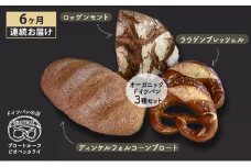 [№5784-1321]【6ヶ月連続お届け】オーガニックドイツパン3種セット
