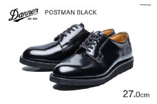 DANNER 紳士靴 ポストマンブラック【27.0cm】 / STUMPTOWN渋谷店 / 石川県 志賀町 [CG4022-7] / 靴 シューズ 革靴 レザーシューズ メンズ 男性用 黒