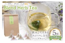 ハーブティー デイリーパック 薫風 5個入り [Mary Jimenez 石川県 志賀町 CK3072] ティーバッグ 詰め合わせ ティーパック ひも付き