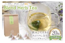 ハーブティー デイリーパック 薫風 20個入り [Mary Jimenez 石川県 志賀町 CK3070] ティーバッグ 詰め合わせ ティーパック ひも付き