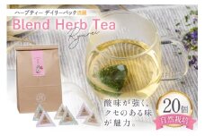 ハーブティー デイリーパック 流麗 20個入り [Mary Jimenez 石川県 志賀町 CK3067] ティーバッグ 詰め合わせ ティーパック ひも付き