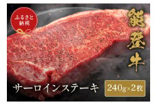 【和牛セレブ】能登牛 サーロインステーキ 240g×2枚