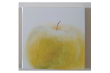 絵画「てっぺん（green） 」－福田 裕理（寄付の使い道に「若手芸術家の育成を応援」を選択された県外在住の方のみ）