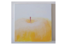 絵画「てっぺん（yellow） 」－福田 裕理（寄付の使い道に「若手芸術家の育成を応援」を選択された県外在住の方のみ）
