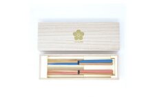 福井県産間伐材を使用した若狭塗り箸「OEDO-ICHIMATSU」ペアセット（食洗器対応・桐箱入）（寄付の使い道に「福井県内でのSDGs推進活動を応援」を選択された県外在住の方のみ）