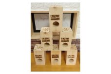 桧（ひのき）のウッドキャンドル（ENZINE）　6個セット [C-061002]
