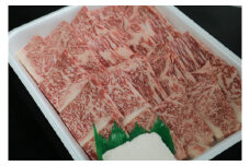 1210 若狭牛ロース焼肉用（冷凍）500g 【 若狭牛 牛肉 肉 ブランド牛 ロース 焼肉 霜降り 冷凍 】[A-068003]