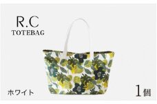 R.C- TOTEBAG ホワイト [C-042019_02]