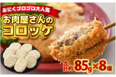 カワグチコロッケ 8個【 コロッケ たっぷり 人気 グルメ 精肉 国産 】 [A-015015]