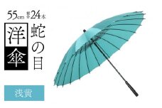 蛇の目洋傘　雨傘(親骨55㎝)　カラー10色 [K-035003_05]