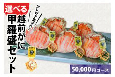 Ｃ　 越前産せいこがに甲羅盛（70g前後 × ５個）合計５個 [E-096006_03]