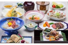 [048-k001] 宿泊 越前若狭の幸プラン（1泊朝夕食付 ペア宿泊券）【ホテル・宿泊券 チケット 福井県 敦賀市 旅行】