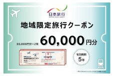 福井県敦賀市 日本旅行 地域限定旅行クーポン 60,000円 [017-a004]【敦賀市ふるさと納税】