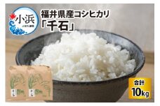 【 先行予約 /10月以降配送】【令和7年産】福井県産コシヒカリ「千石」 10kg 小浜市 / 千石の郷 [BFCA001]