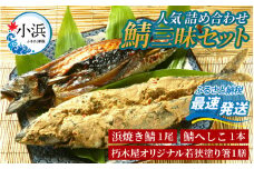 【人気商品詰め合わせ】 鯖三昧 小 【配送不可地域：離島】 小浜市 / 朽木屋 [BFCM002] 