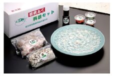 【先行予約/10月より順次配送】【着日指定】冷蔵でお届け！ 若狭ふぐ料理堪能セット 5人前【配送不可地域：北海道・沖縄・離島】 小浜市 / 民宿なかじま  [BFBH003] 