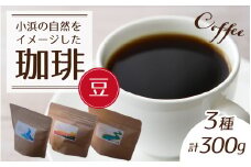 珈琲３００g 小浜セット（豆） [BFAI015]