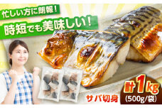 サバ 切身　1kg｜冷凍 鯖 さば 切り身 福井 福井県 小浜市 個包装 500g パック 塩 海鮮 焼き魚 塩サバ 鯖 切身 塩さば サバ 鯖 冷凍サバ   小浜市 / まるほ商店 【配送不可地域：北海道・沖縄・離島】  [BFCS013] 
