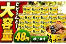 【年内配送】鯖味付缶詰【柚子果汁使用】 48缶 (180g×48缶) / サバ缶 鯖缶 さば缶 鯖 サバ さば 缶詰 小浜市 / 福井缶詰 [BFAB073]