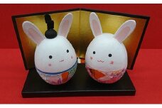 越前和紙 うさぎのおひなさま＆天空の城ジグソ－パズル[A-033003]