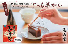 【先行予約】福井県大野市 冬の名物 でっち羊かん約800g 大サイズ 亀寿堂 水ようかん【11月～順次発送】 ｜ 水羊羹 丁稚羊羹 丁稚羊かん 和菓子